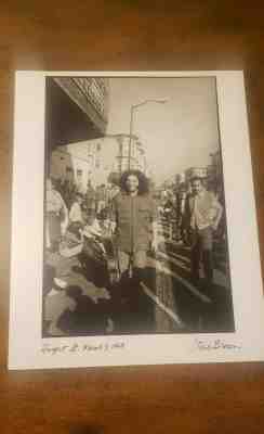 Grateful Dead / Jerry Garcia  - 8 x 10 Original Photo Print - Steve Brown - 1968