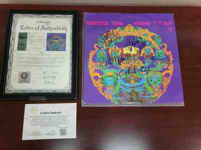 The Grateful Dead Autographed Anthem Of The Sun LP Vinyl With COA!