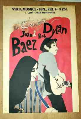 BGP-16-OP-1 Bob Dylan poster FD,AOR,Grateful Dead