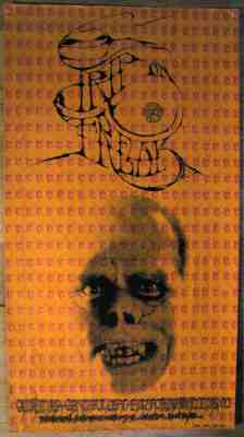 TRIP OR FREAK ORIGINAL FIRST PRINTING POSTER AOR 2.183 GRATEFUL DEAD - RARE !!!!