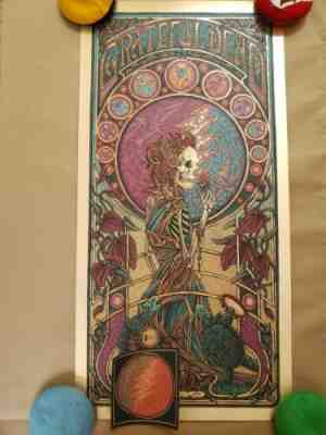 Luke Martin Suburban Avenger Grateful Dead Gold Foil Purple Variant S/N #xx/100