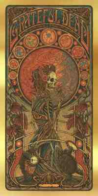 Luke Martin Suburban Avenger Grateful Dead Gold Foil Variant S/N