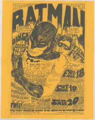 BG2 handbill 1966 Big brother Quicksilver fd AOR Fillmore
