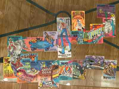 Rare Grateful Dead Backstage Pass Puzzle The 20 Piece Complete Train