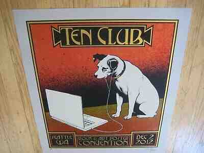 FILLMORE POSTER era Chuck Sperry Pearl Jam