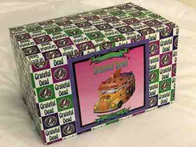 Grateful Dead Bus Cookie Jar, Vandor no. 5613/10k 1998 -  New in Original Box 