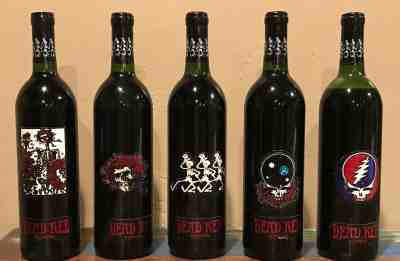 Grateful Dead wine set