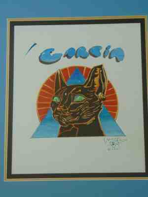 ORIGINAL STANLEY MOUSE PAINTING Entitled  GARCIA