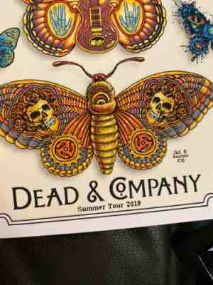 Dead And Company 2019 VIP Poster - Butterfly Dead And Co Poster - Grateful Dead