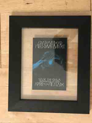 Grateful Dead / Miles Davis Original Concert Handbill