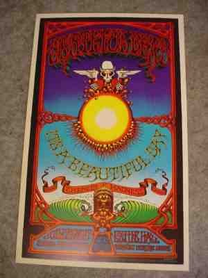  12 Grateful Dead Rick Griffin Aoxomoxoa Hawaii Posters Authorized 1982 Printing