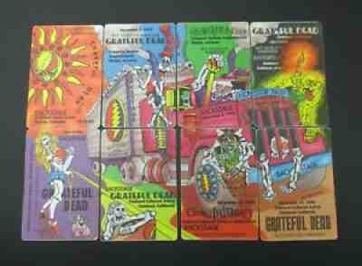 Grateful Dead Backstage Pass Semi Truck Halulin' 8 Piece Puzzle Set RARE