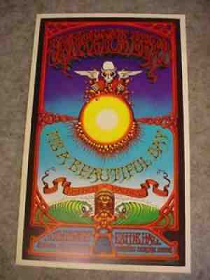 5 Grateful Dead Rick Griffin Aoxomoxoa Hawaii Posters Authorized 1982 Printing