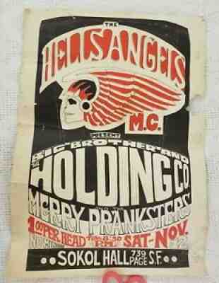 1966 The Hells Angels M.C. Present Big Brother & The Holding Co. Grateful Dead!