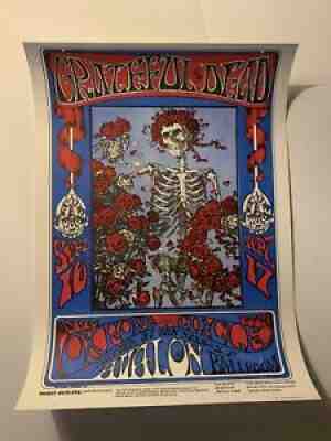 Grateful Dead FD26 Poster mint Stanley Mouse BG aor SFPC