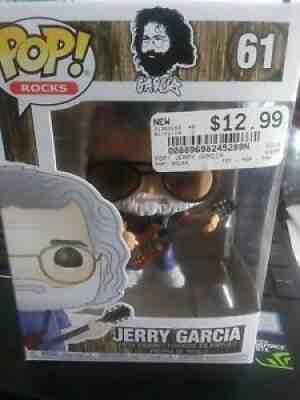 NIB - Funko Pop! - Rocks - JERRY GARCIA #61 - Vaulted/Retired