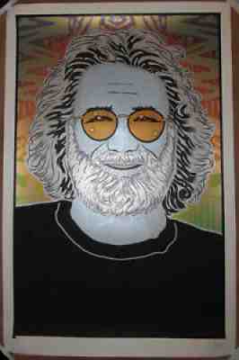 Chuck Sperry Jerry Garcia Winter Built To Last Print Poster Grateful Dead Signed