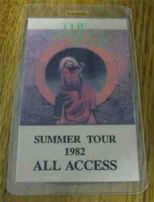 GENUINE Grateful Dead Summer Tour 1982 Laminated ALL ACCESS Backstage Pass