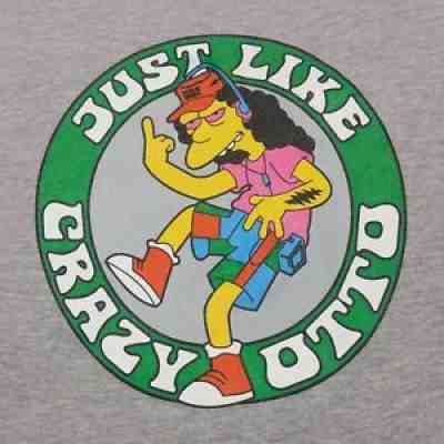 Crazy Otto / Ramble On Rose lot t-shirt - Grateful Dead & Co deadhead Simpsons
