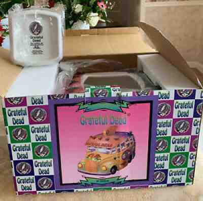 Grateful Dead Ceramic School Bus Cookie Jar â?? 1998 Premier Limited Edition - #22