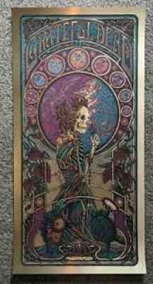 Luke Martin Grateful Dead 1 VARIANT GOLD FOIL (purple gold foil)