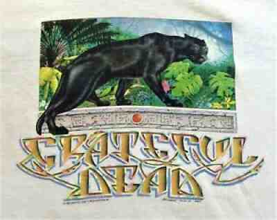 GRATEFUL DEAD, CAL EXPO AMPHITHEATRE, MAY 19-21 1992, "BLACK PANTHER" TEE SHIRT