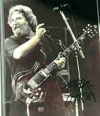 Jerry Garcia Grateful Dead RARE Signed Autographed Photo ONLY ONE OF IT'S KIND