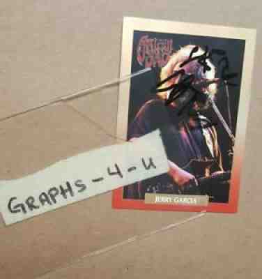 Jerry Garcia Signed Grateful Dead Autograph COA