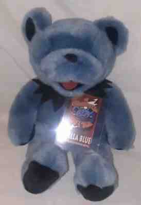 STELLA BLUE Grateful Dead 14" LARGE Dancing Bean / Beanie / Jerry / Teddy Bear