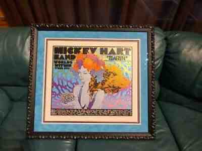 Chuck Sperry Mickey Hart Worlds Within Tour Print. Custom Framed. LE 325