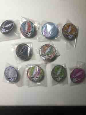 DANNY STEINMAN Grateful Dead 10 Pin Bundle Set BNG Pin Daddy SOLD OUT! Free Ship