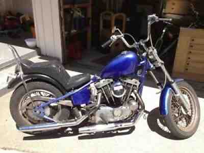 RAM ROD HARLEY-DAVIDSON SPORTSTER SUPERGLIDE 1971 Jerry Garcia Grateful Dead