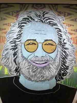Chuck Sperry Jerry Garcia "Winter/Built To Last" Silkscreen Poster Grateful Dead