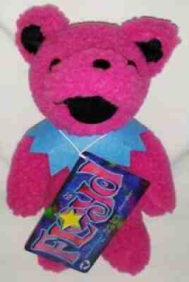 FLOYD Edition 14 Grateful Dead Bean / Beanie Bear + MIDNIGHT & WHITE LIGHTNING