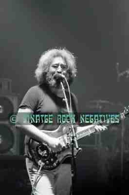 Jerry Garcia JGB Albany 11/4/81 - HI-RES Fine Art Archival 8.5x11 Photo from Neg