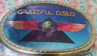 Grateful Dead Buckle from 1977-78. Art made by KELLY. This is a very rare buckle