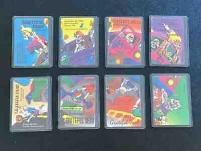 Grateful Dead Rare PUZZLE Backstage Pass SET 8 Passes Hippie Bus