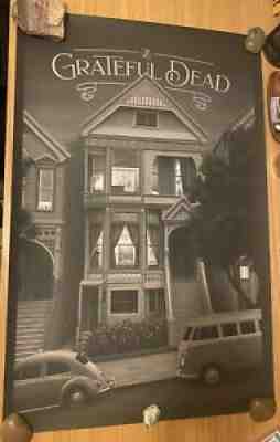 GRATEFUL DEAD Nicholas Moegly SOLD OUT - 710 Ashbury - Signed AP VARIANT of 25!