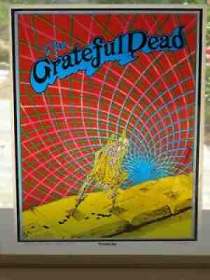Original Grateful Dead head shop poster Bob Fried art of rock 2.190 no reserve