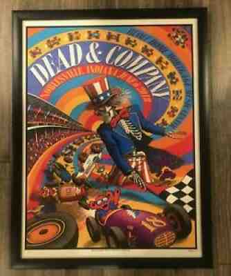 2018 Dead and Company Noblesville Deer Creek Poster SOLD OUT Grateful Dead