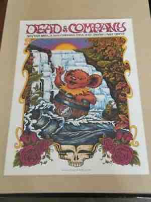 DEAD AND COMPANY POSTER Blossom Music Center -CUYAHOGA FALLS Ohio 9/7/2021