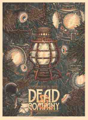 Dead & Company - Noblesville Ruoff Deer Creek September 15th Luke Martin Poster