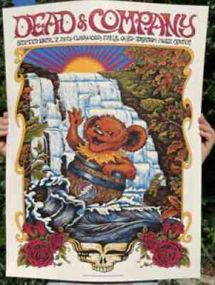 2021 Dead and Company Cuyahoga Falls Blossom Poster