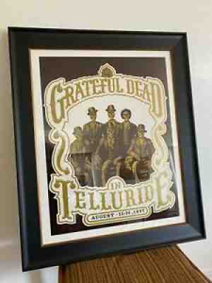Grateful Dead Concert Poster, Framed, Telluride Colorado 1987