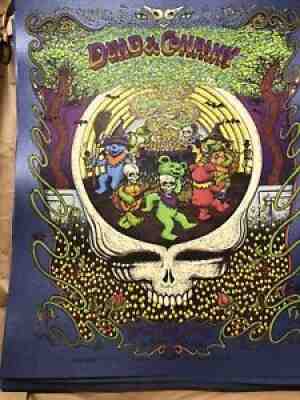 DEAD AND COMPANY HOLLYWOOD HALLOWEEN POSTER LOS ANGELES SAPPHIRE MARQ SPUSTER!