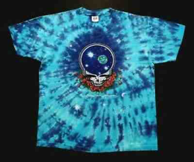 Grateful Dead Shirt T Shirt Vintage 1993 Space Your Face Tie Dye GDM NFA 1987 XL