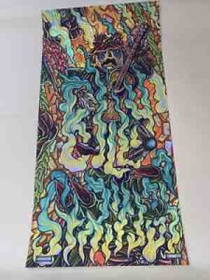 Foil Set! Billy Strings Halloween Poster 2021 Asheville 5 panel Luke Martin Mint