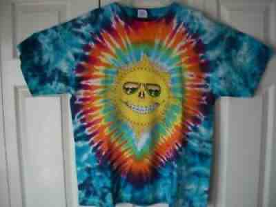 VINTAGE GRATEFUL DEAD SUN AND MOON JERRY JASPER TIE DYE T SHIRT XL