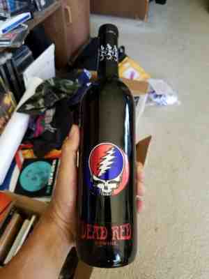 Greatful Dead Dealcoholized Bottle of Wine (Release Date July 4, 1996)