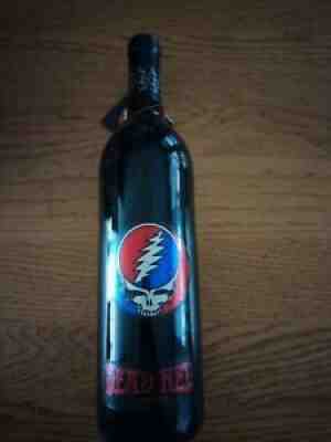 Greatful Dead Dealcoholized Bottle of Wine (Release Date July 4, 1996)